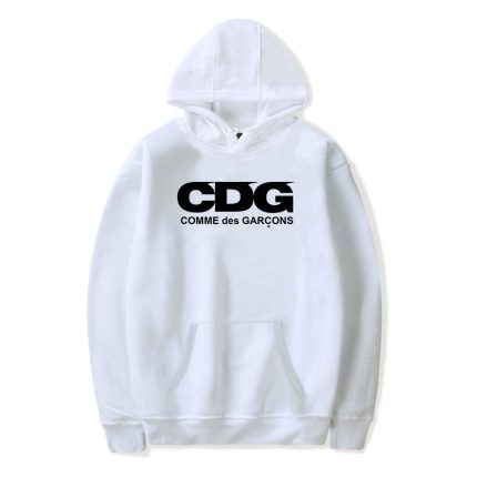 CDG Comme Des Garcons Hoodie White