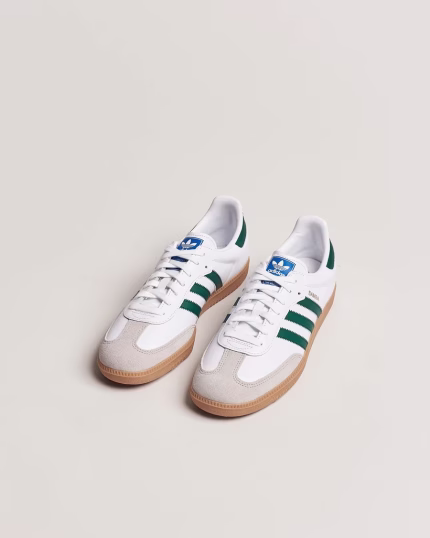 CDG Adidas Samba OG White Green