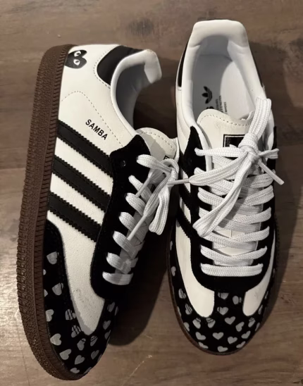 Comme des Garcons Play x adidas Samba