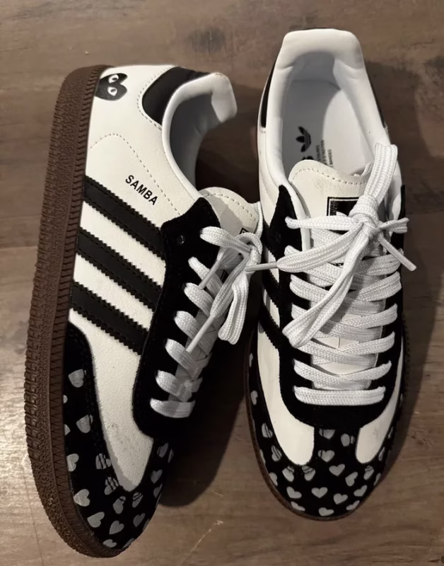 Comme des Garcons Play x adidas Samba